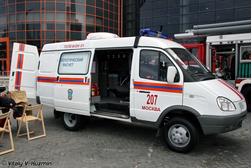 Аварийно-спасательный автомобиль ГАЗ 27057