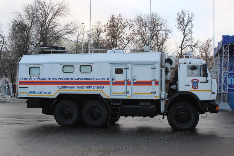 Автомобиль специальный "аварийно-спасательный" на Базае КАМАЗ 740