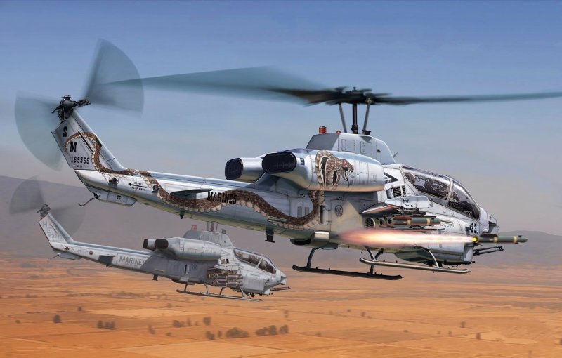 Вертолета Bell Ah-1z Cobra