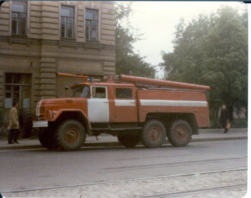 ЗИЛ 131 пожарный Ленинград