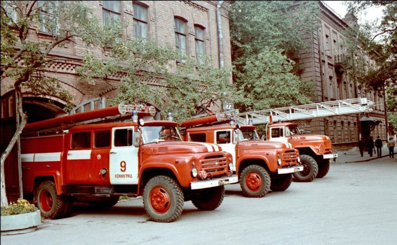 Советская пожарная охрана Ленинграда