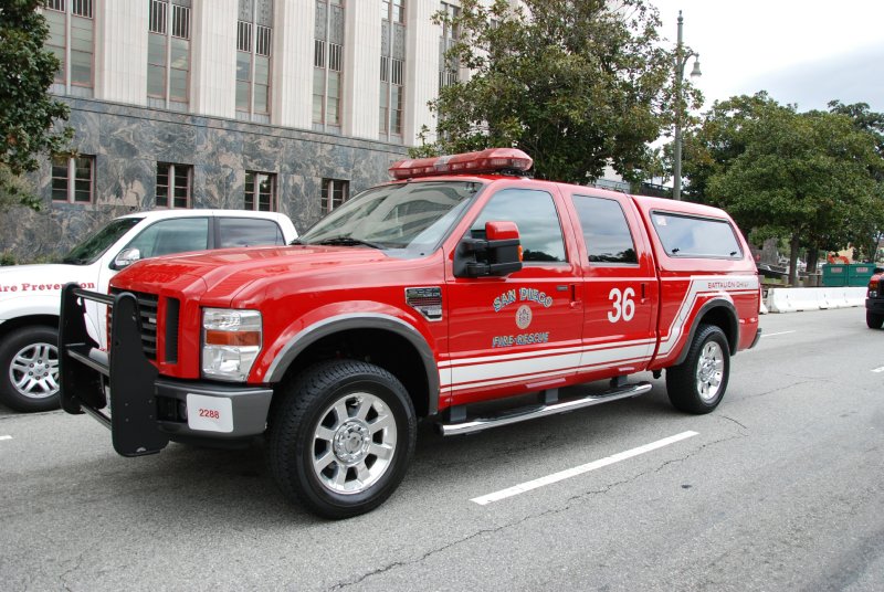 Fire Department car пикап Ford