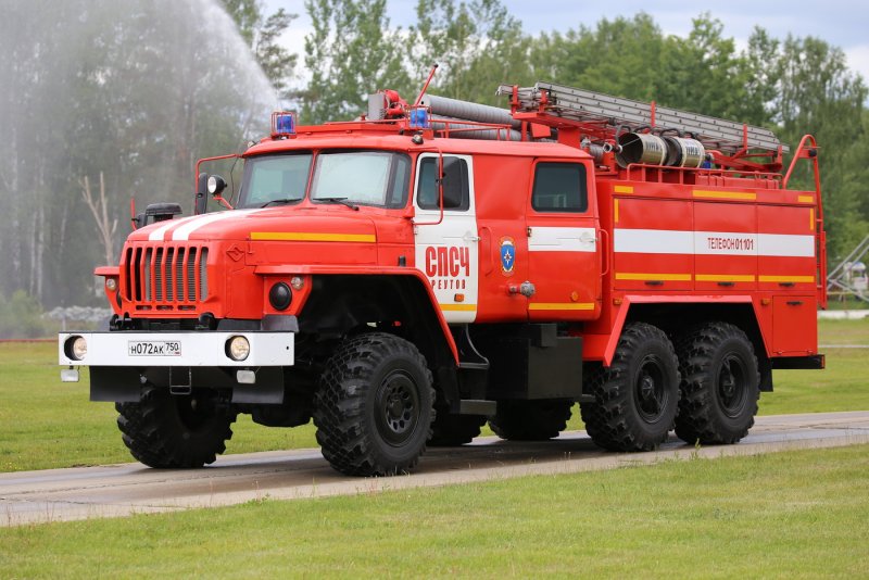 Автоцистерны пожарные КАМАЗ-6560