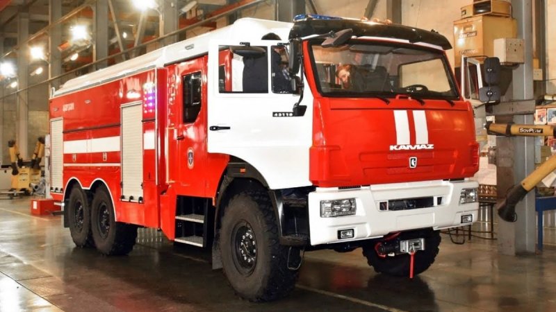 Пожарная машина КАМАЗ 43502
