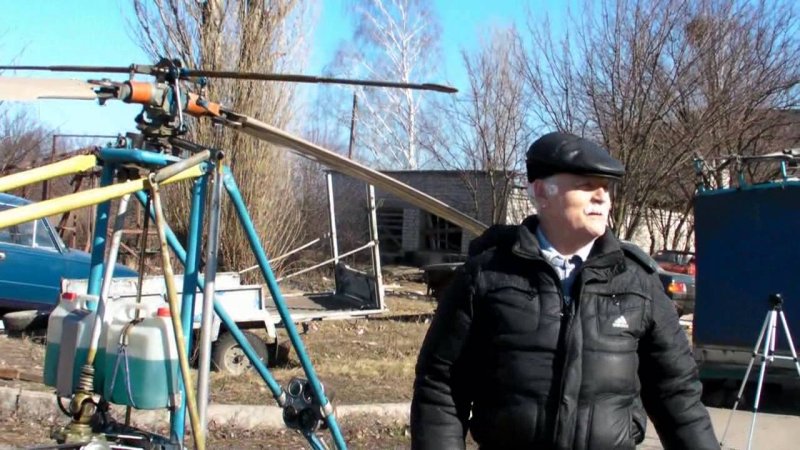 Самодельный вертолет Джидж Кай