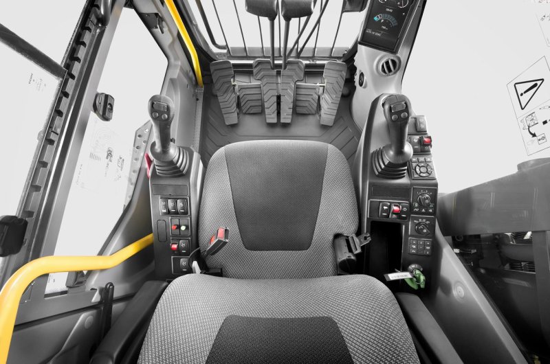 Volvo ec210b кабина