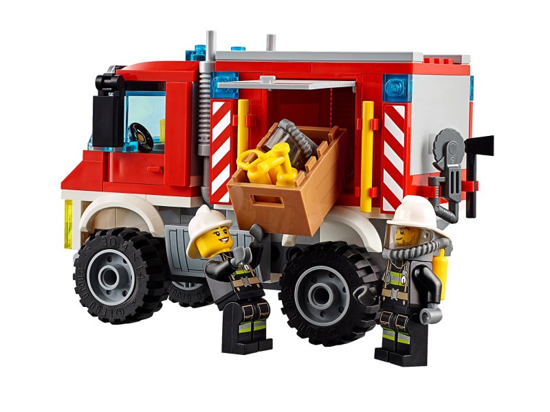 Конструктор LEGO City 60111 пожарный вспомогательный грузовик