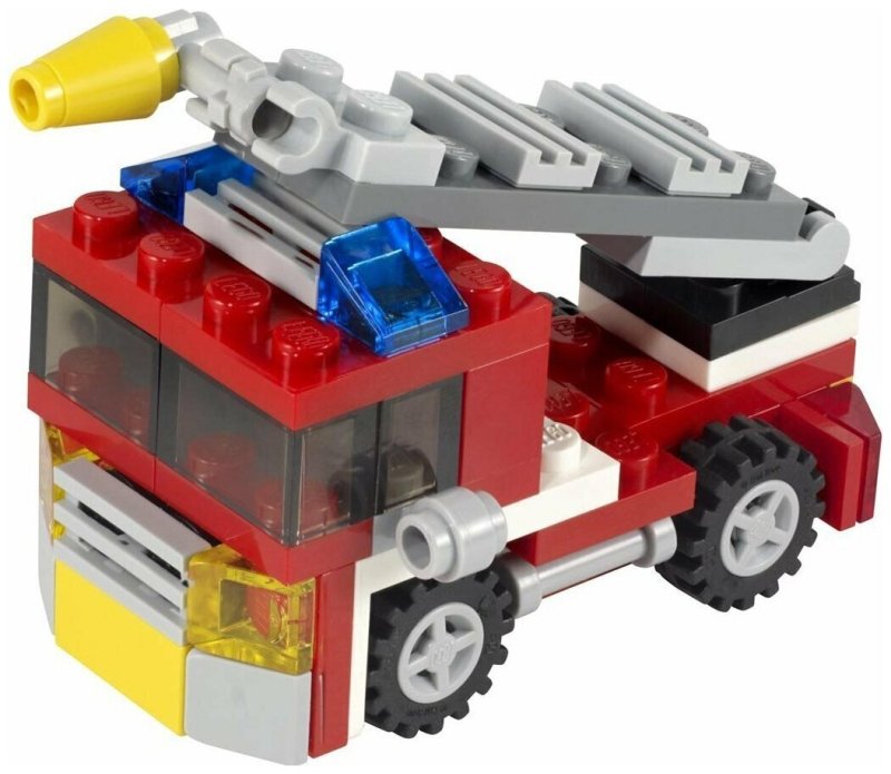 Лего креатор пожарная машина