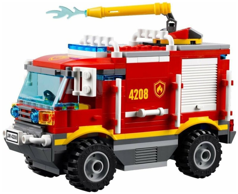 Конструктор LEGO City 4208 пожарный внедорожник