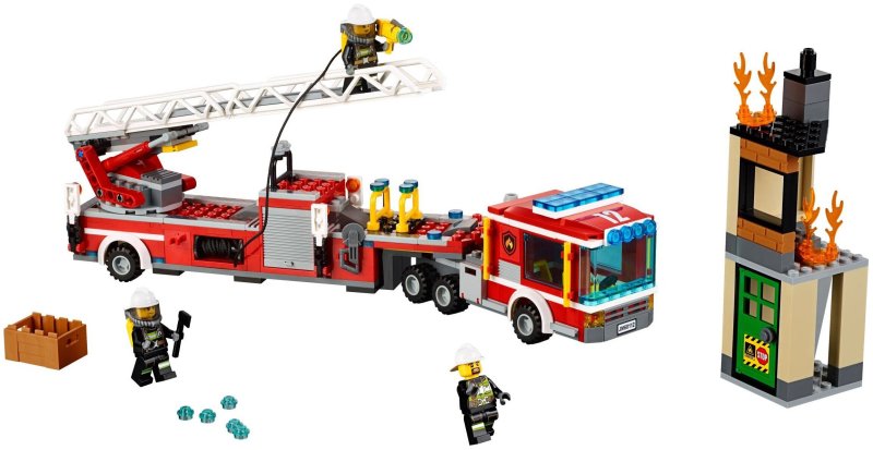 Конструктор LEGO City 60112 пожарная машина
