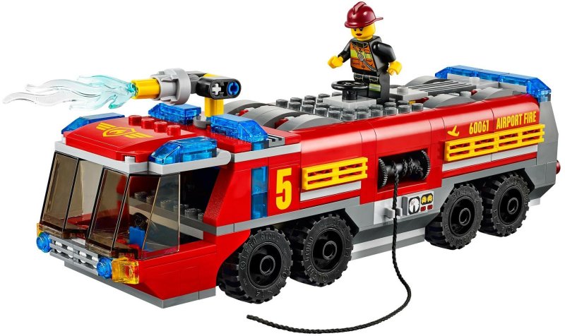 Лего пожарная машина 60061