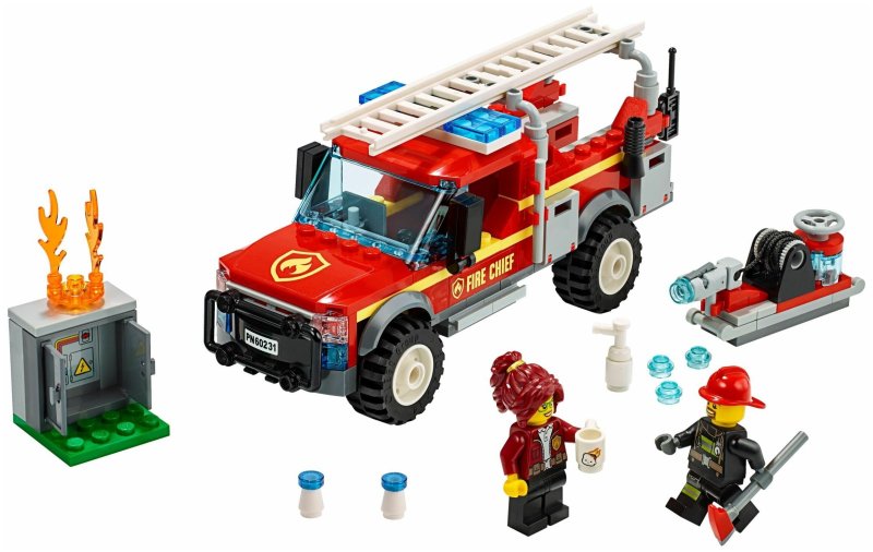 LEGO City грузовик начальника пожарной охраны 60231