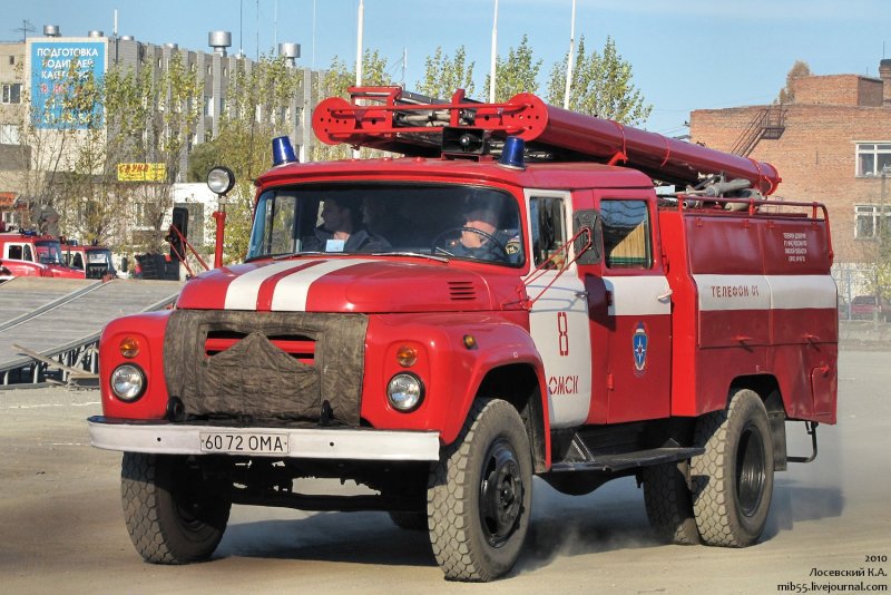 АЦ ЗИЛ 130 пожарные