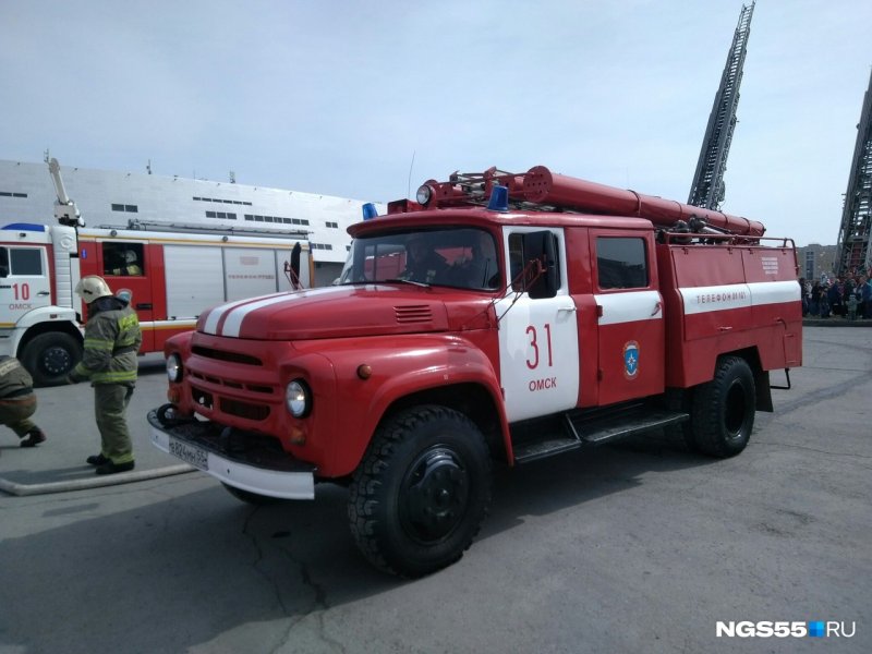 Пожарная машина Омск