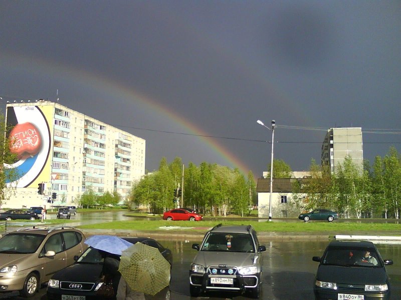 Мегион весной
