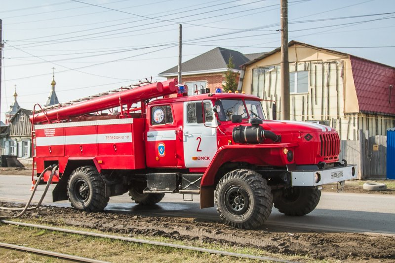 Пожарная машина Омск