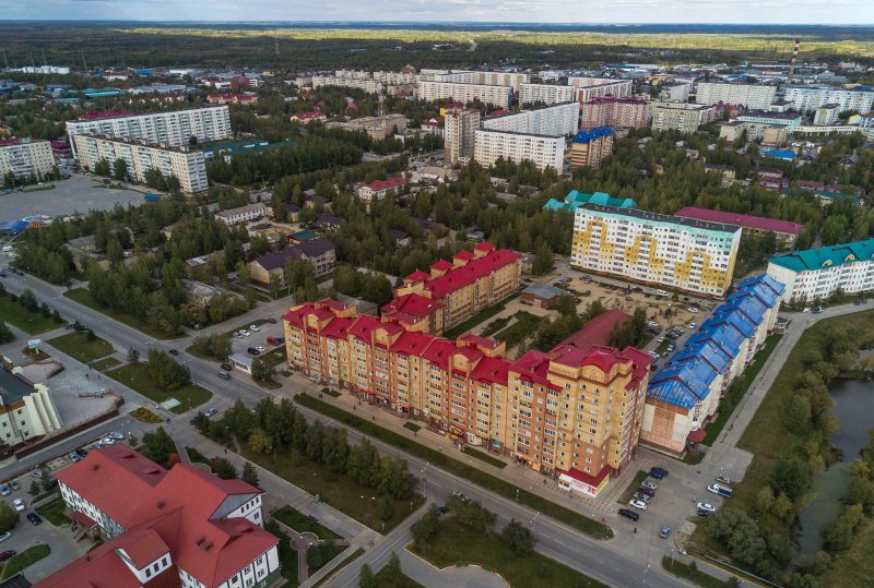 Мегион центр города