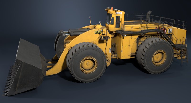 Фронтальный погрузчик Letourneau l 2350