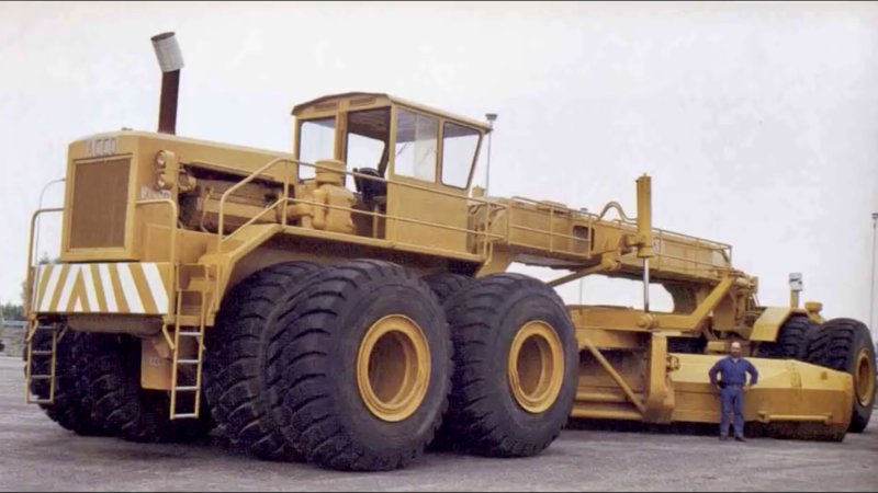Грейдер acco grader – 160 тонн