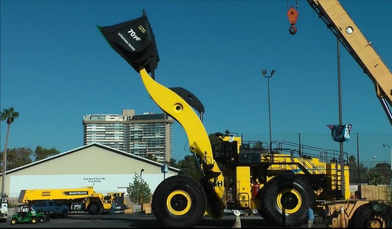 Фронтальный погрузчик Letourneau l 2350