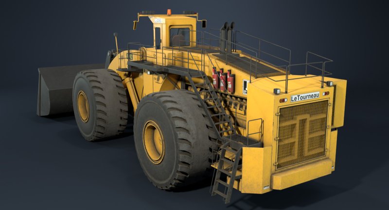 Фронтальный погрузчик Letourneau l 2350