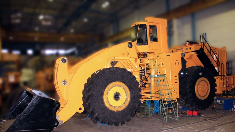 Фронтальный погрузчик БЕЛАЗ