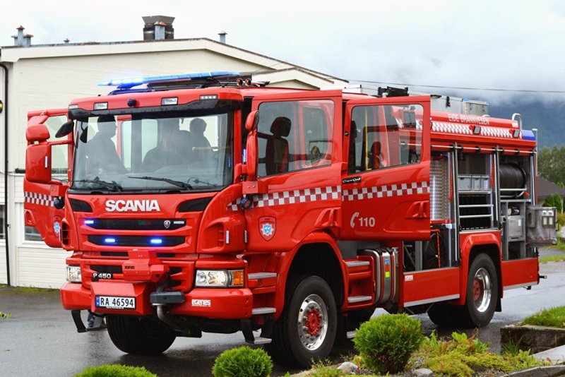 Пожарная машина Scania p310