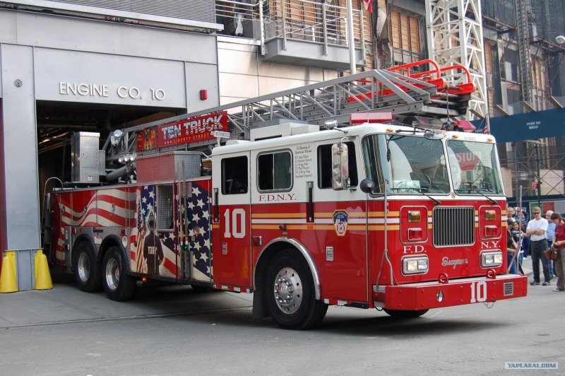 Ladder пожарные машины США