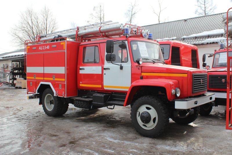 Пожарная машина АЦ 2,5 (40) ГАЗ 33086