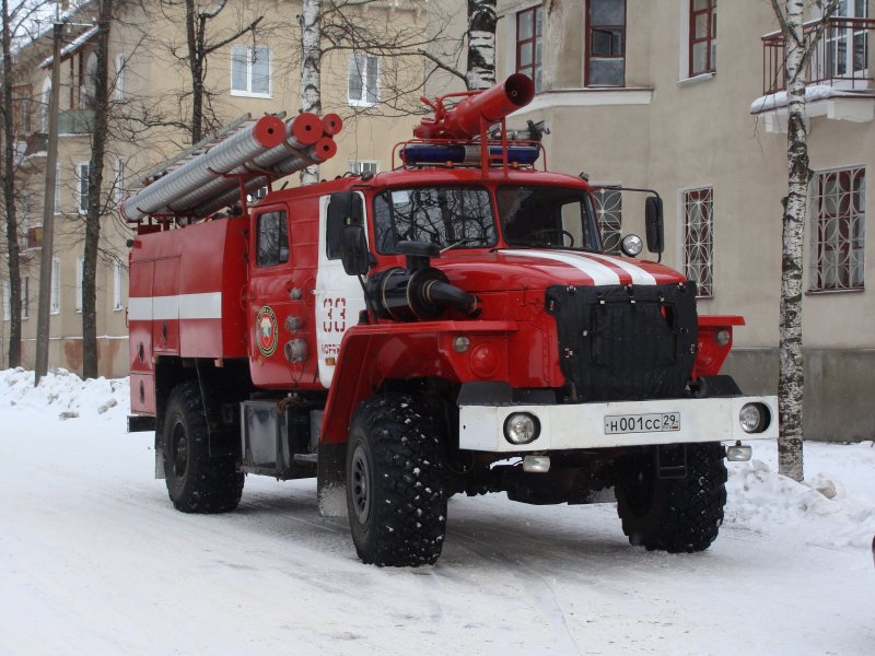 Урал 5660 пожарный