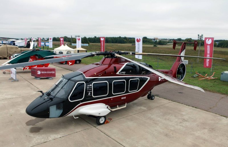 Гражданский вертолет ка-62