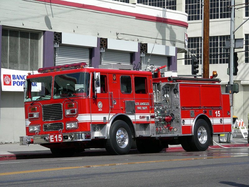 Los Angeles Fire Department пожарная
