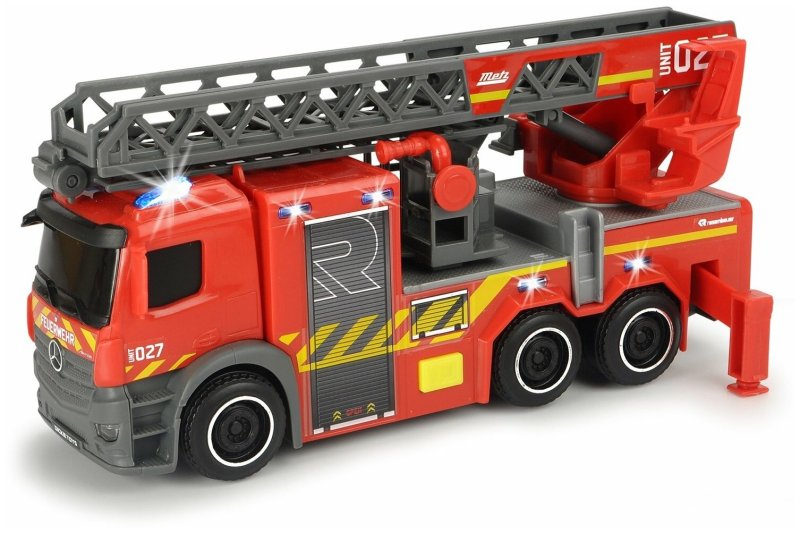 Dickie Toys пожарная машина Mercedes, свет звук 23см 3714011