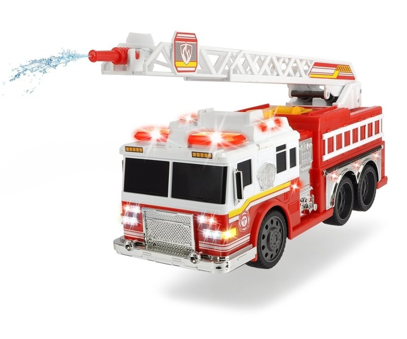 Пожарная машина Scania, 35 см свет звук Dickie Toys
