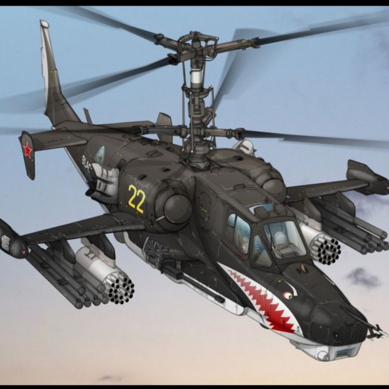 Ка-50 черная акула