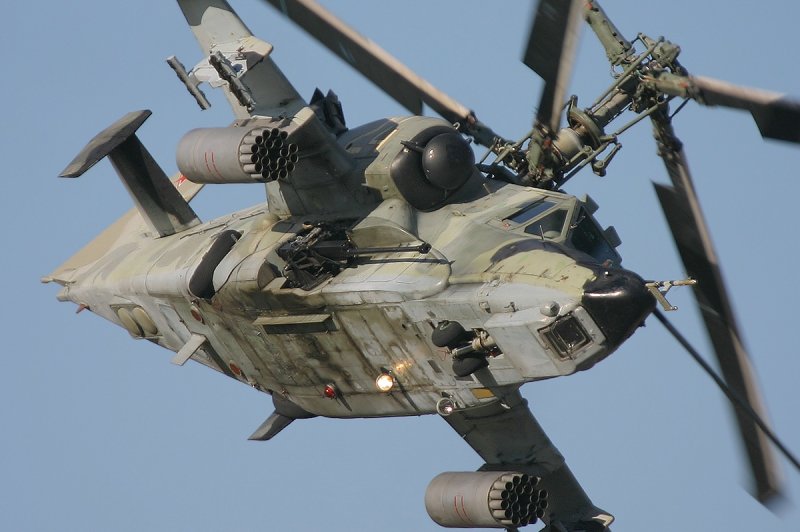 Боевой ударный вертолет ка-50 "черная акула"