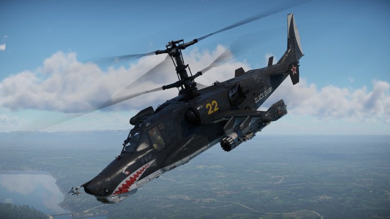 Вертолёт акула ка-52