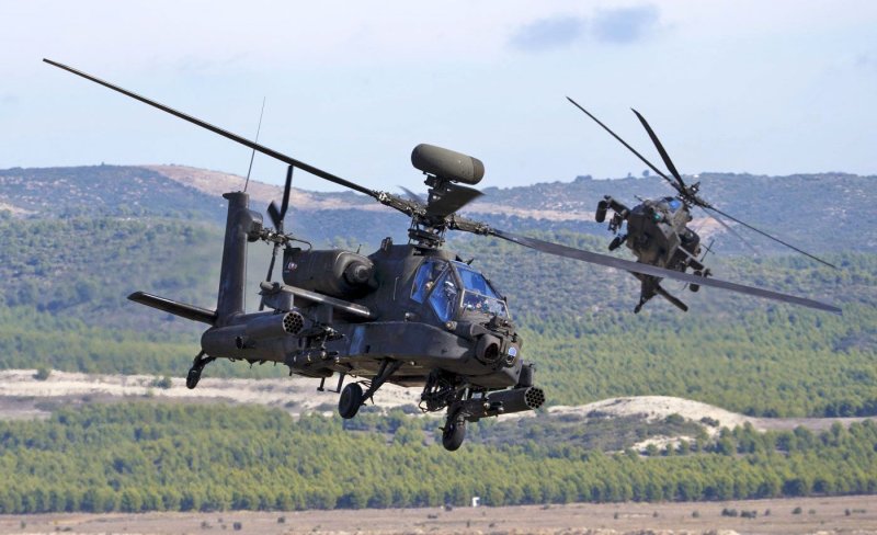 Вертолёт Ah-64a Apache