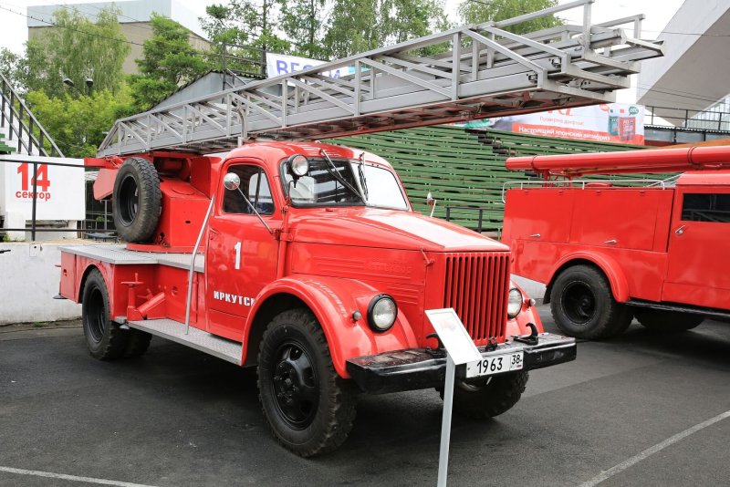 ГАЗ 51 пожарная машина