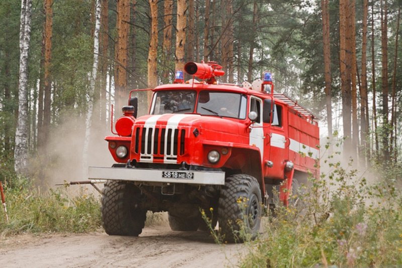 Урал 375н пожарный
