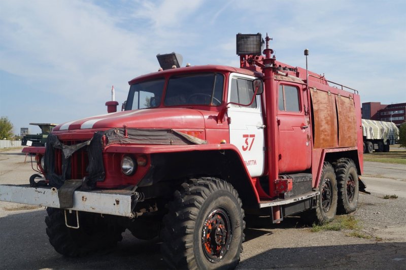 Пожарный автомобиль Урал 4320
