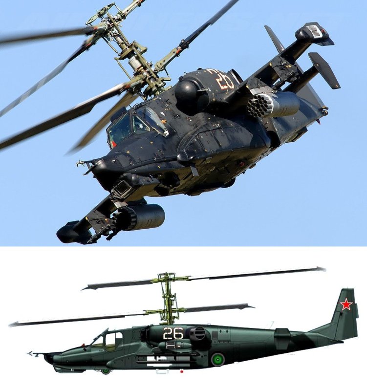 Вертолёт Аллигатор ка-50