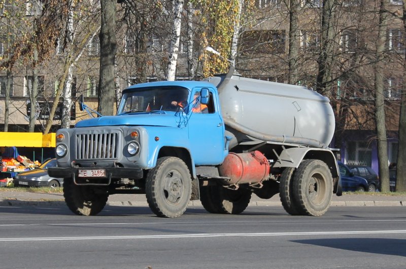 ГАЗ 53 говновозка