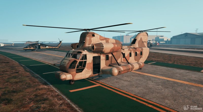 ГТА 5 вертолёт Cargobob