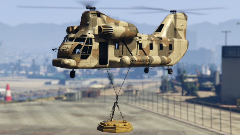 ГТА 5 Cargobob