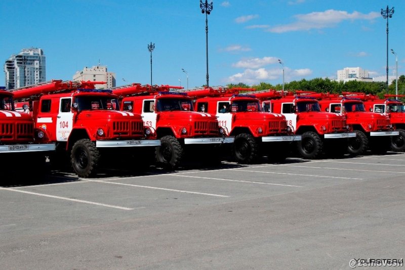 Новые пожарные машины