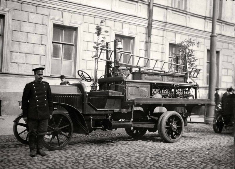 Пожарная охрана Москвы, 1900 год