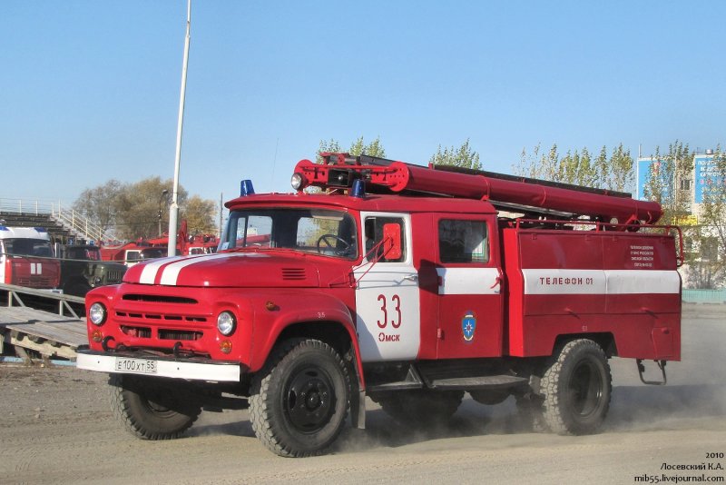 ЗИЛ 130 пожарный дизельный