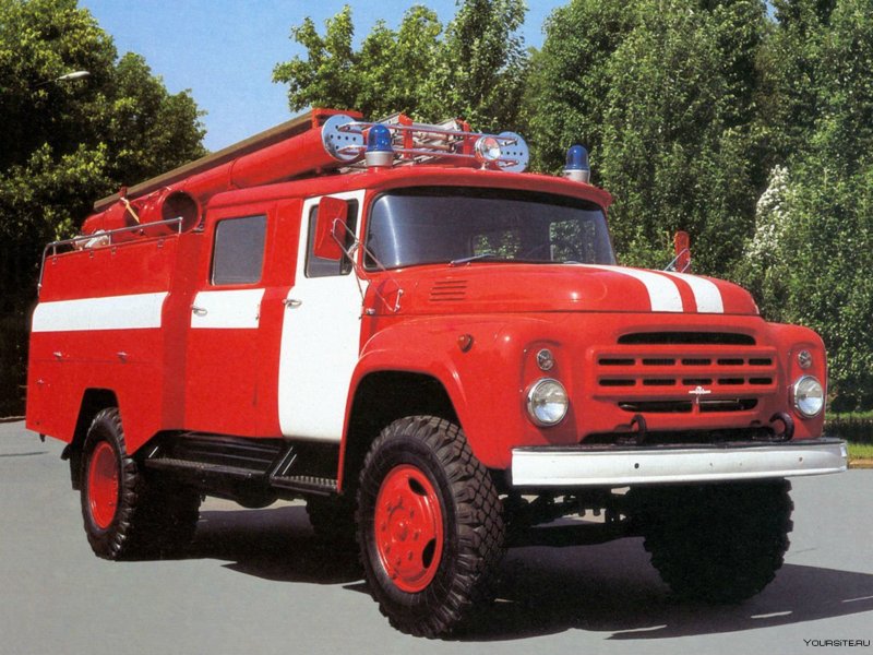 Пожарная машина ЗИЛ 130 АЦ 40