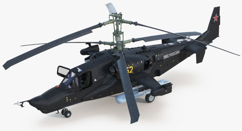Модель вертолета ка-52